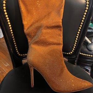 rhinestone  boots